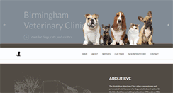 Desktop Screenshot of birminghamveterinary.com